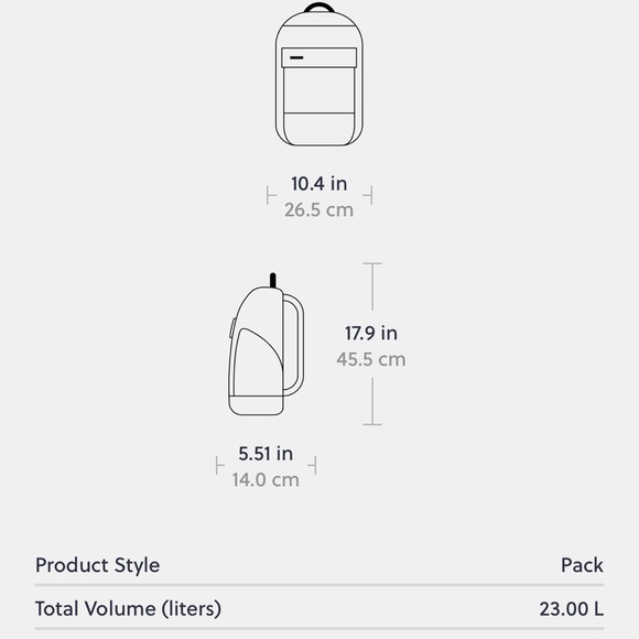 Timbuk2 Green and Tan Backpack with Roll-Top Closure - Picture 5 of 5
